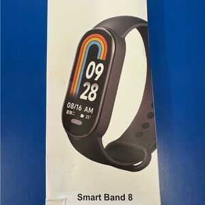 Smart Band 8 Black Fitness Heart Rate Tracker